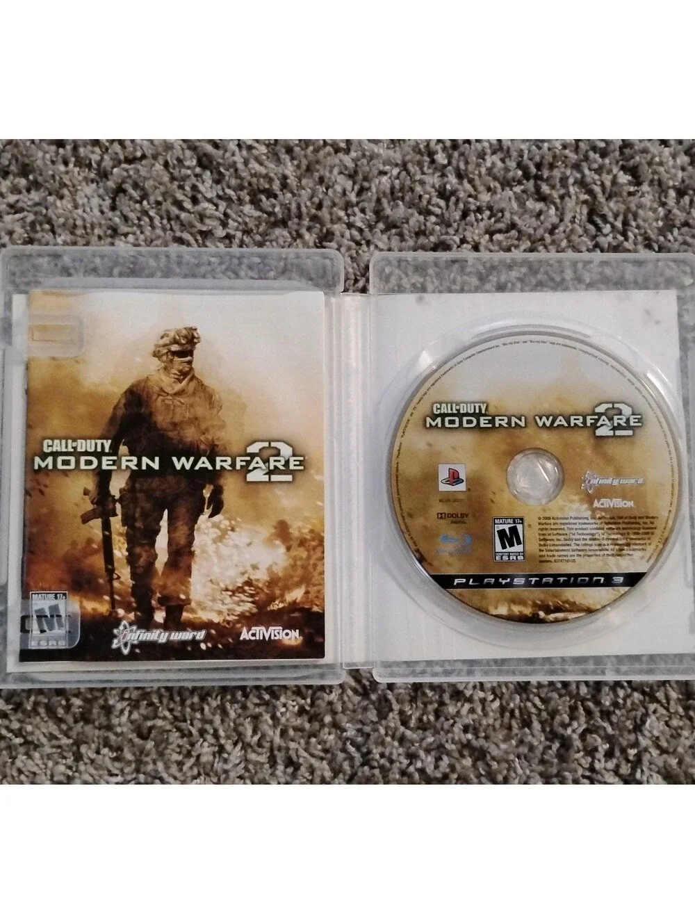 Call of Duty: Modern Warfare 2 (Sony PlayStation 3, 2009) - Complete in Box (CIB